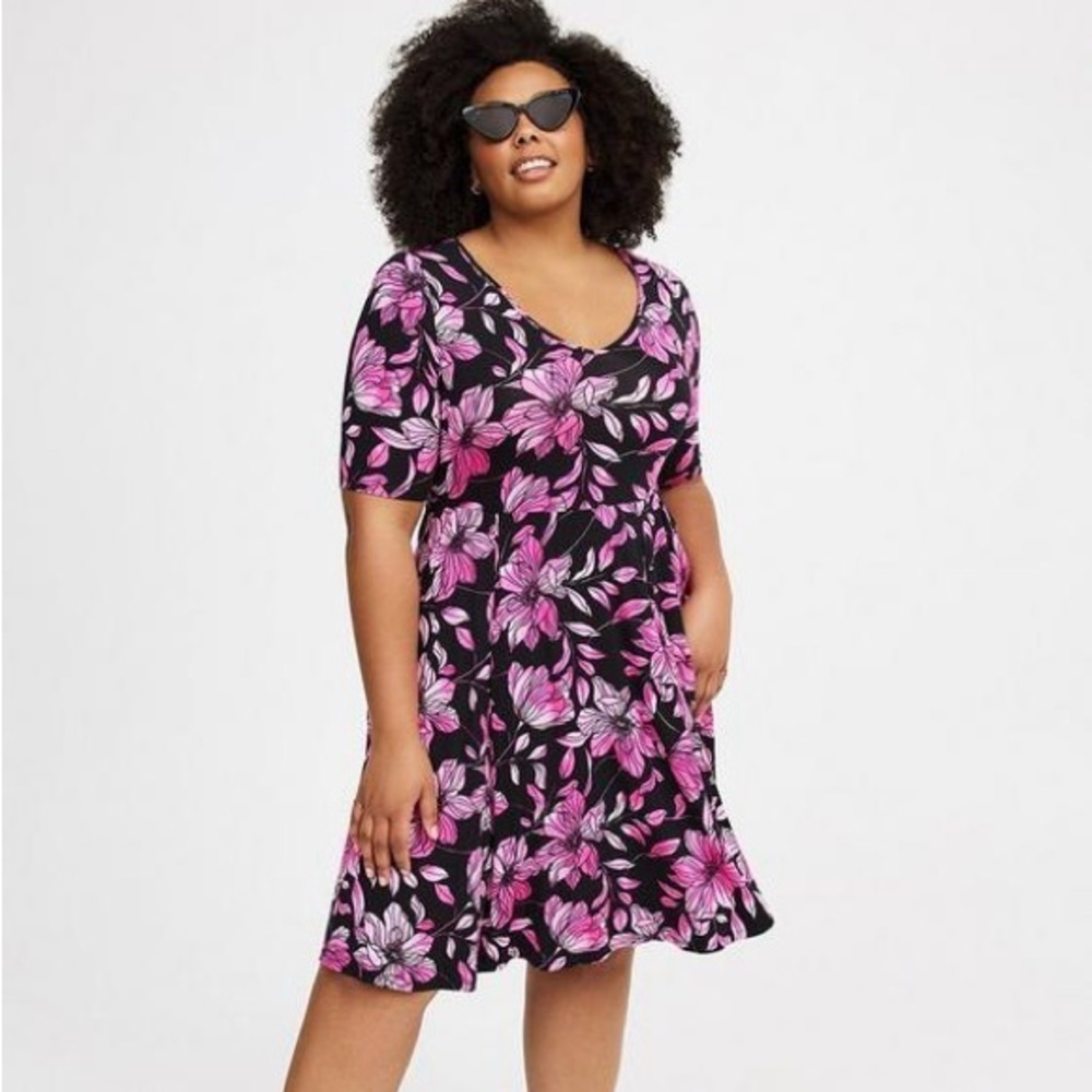 TORRID Mini Super Soft Skater Dress